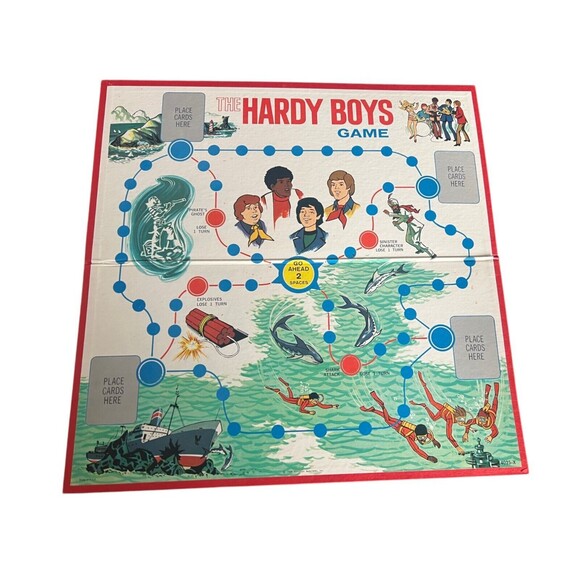 COMPLETE Vintage 1969 Milton Bradley The Hardy Boys Board Game - Picture 3 of 16